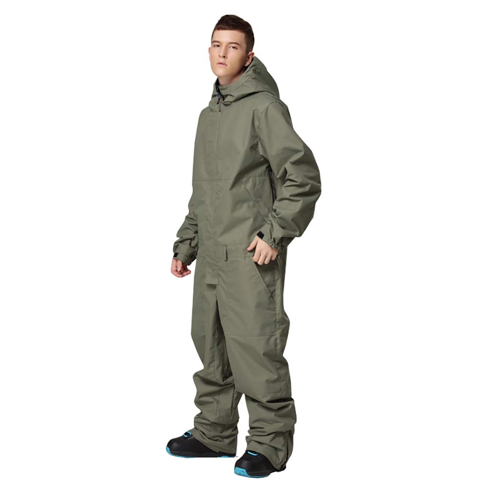 RIUIYELE Waterproof Ski Suits for Men & Women - Winter Snow Jumpsuit Coveralls for Skiing, Snowboarding & Outdoor Snow Sports - Warm Thermal Snowsuits for Couples & Individuals
