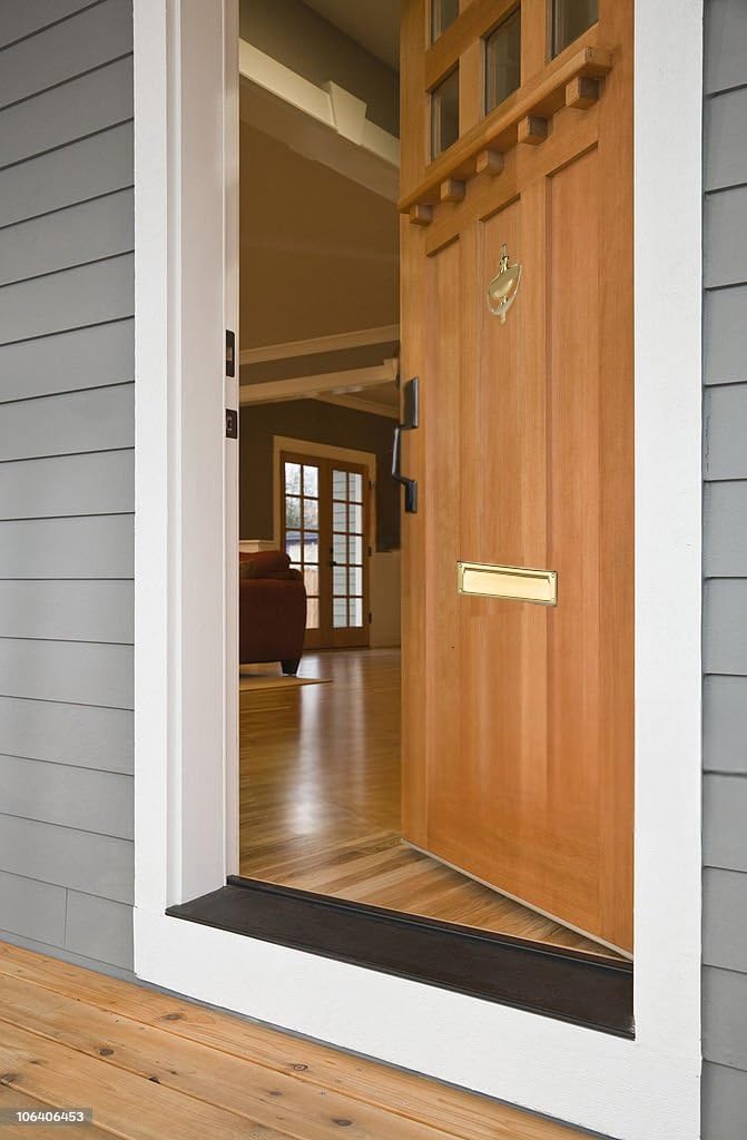 QCAA Solid Brass Mail Slot with Interior Back Plate - 10
