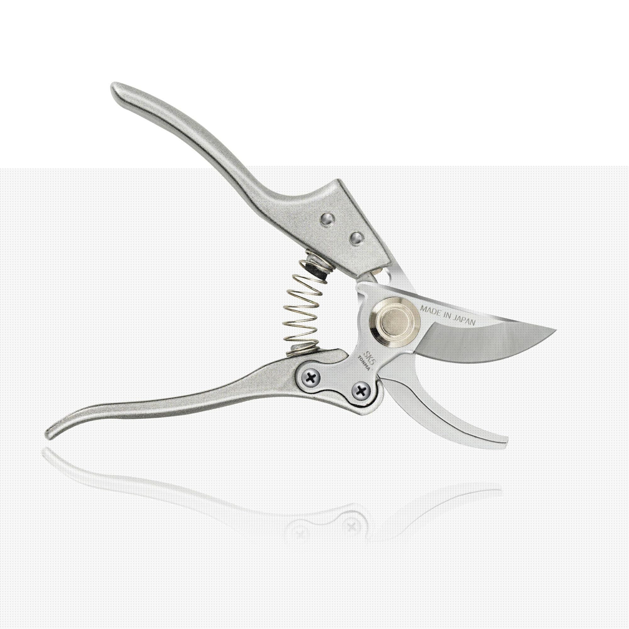 Premium Japanese 8 Inch Bypass Pruning Shears - TONMA Gardening Scissors with Ergonomic Handle, Professional Secateurs for Trimming Plants, Flowers & Shrubs - Ideal for Home Gardeners & Landscaping Professionals