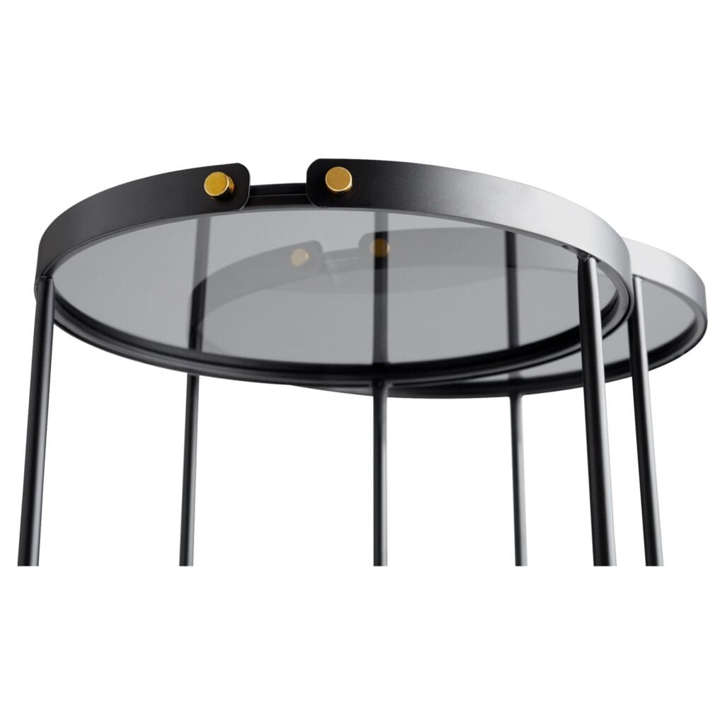 Cyan Design 11225 Flat Bow Tie Tables - Graphite Finish - Elegant Modern Dining & Living Room Decor for Home & Office