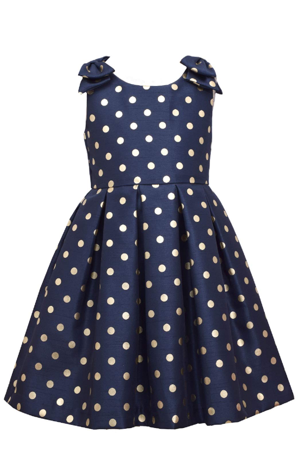 Bonnie Jean Girls' Easter Scuba Special Occasion Dress - Floral Lace Party Gown for Spring Celebrations, Church, Photoshoots & Family Gatherings