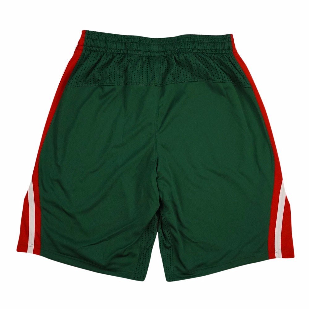Adidas Milwaukee Bucks NBA Green Authentic On-Court Climacool Team Game Shorts for Men - Breathable Basketball Shorts for Game Day & Casual Wear