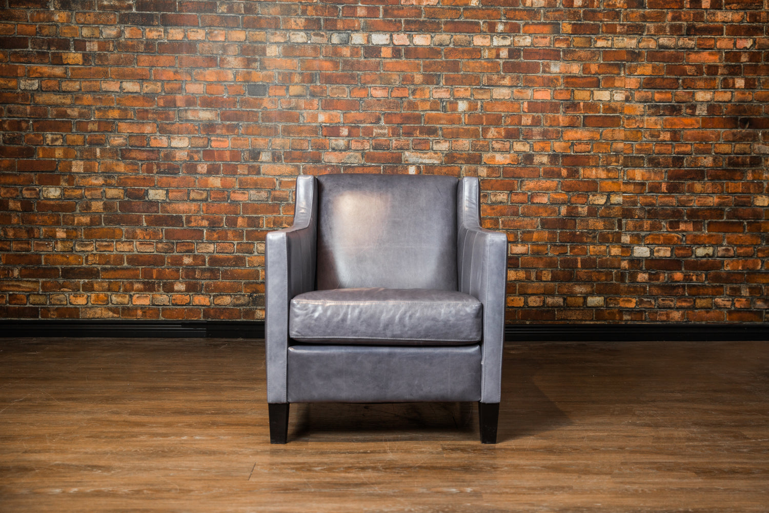 MANORWOOD Genuine Leather Office Chair - Ergonomic Tilt Back Executive Desk Chair for Home & Office Use