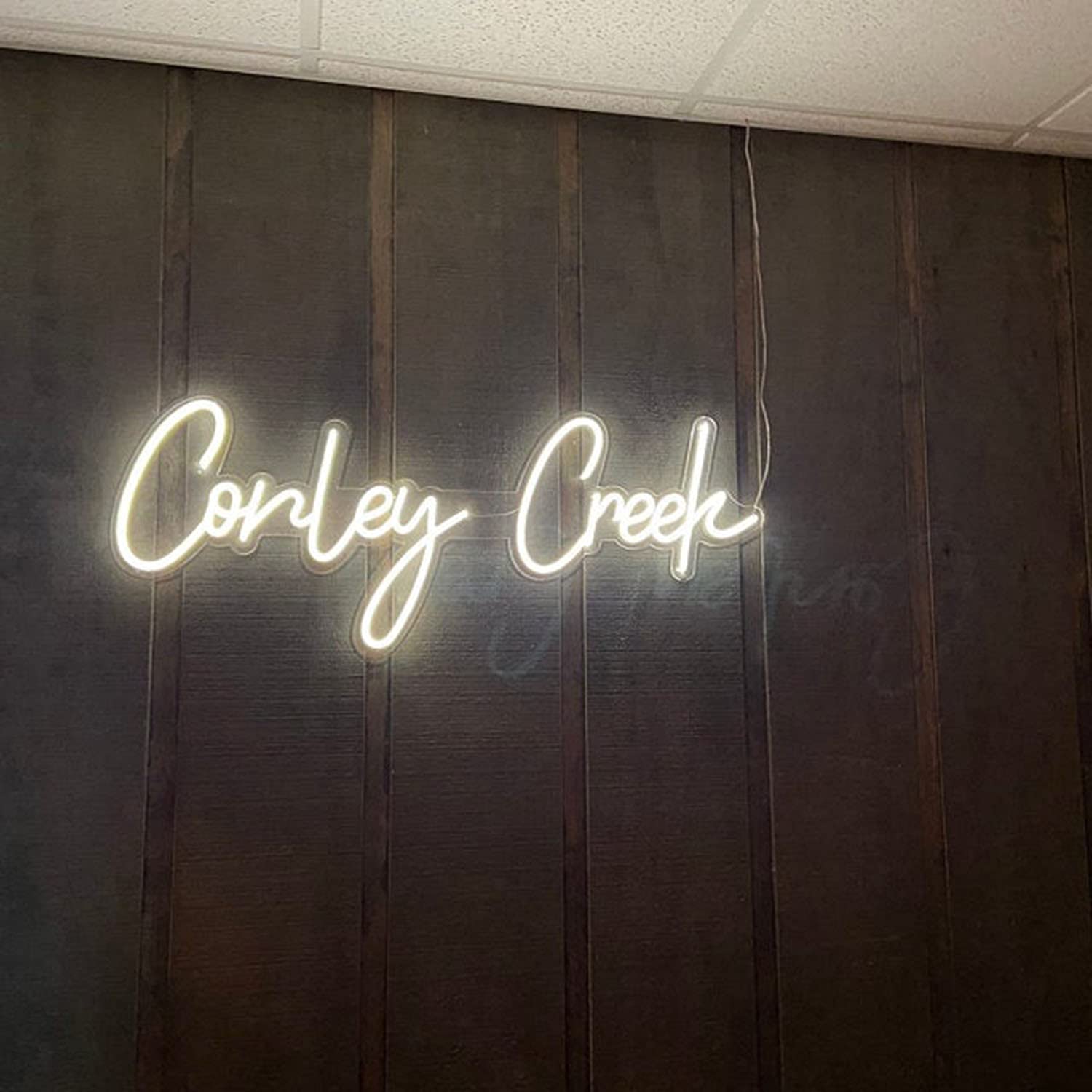 Custom LED Neon Signs for Bedroom Wall Decor - Personalized Wedding, Birthday Party & Home Décor - Neon Bar Sign with 2 Line Text (30 Inches) - Perfect for Living Room, Bedroom, Wedding Venue & Retail Stores