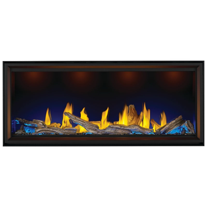 Napoleon TLV62N Tall Vector 62 Linear Direct Vent Gas Fireplace - Modern Heating for Living Rooms & Patios