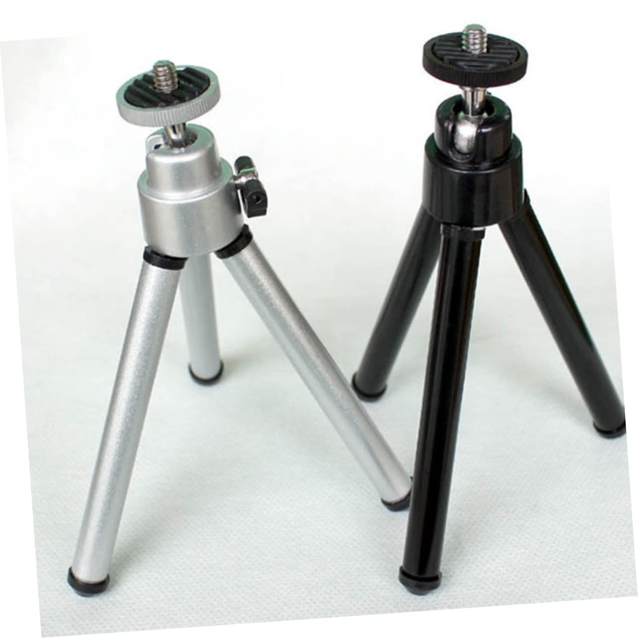 Jojofuny 8-Piece Adjustable Phone Stand Tripod Kit - 3-Position Telescopic Phone Holder for Desk, Photography & Video - Perfect for Streaming, Vlogging, and Hands-Free Viewing