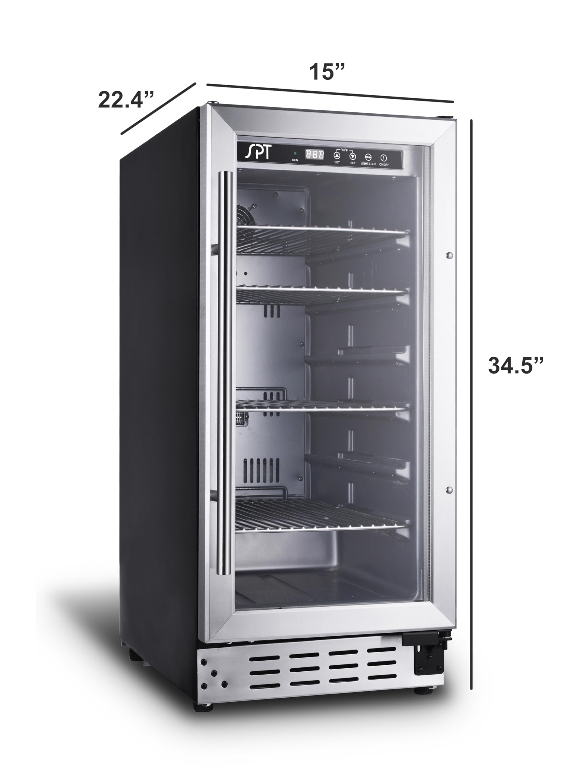 SPT BC-92US Commercial Grade 92 Can Beverage Cooler - Energy Efficient Drink Fridge for Home, Office, Bar & Restaurant Use