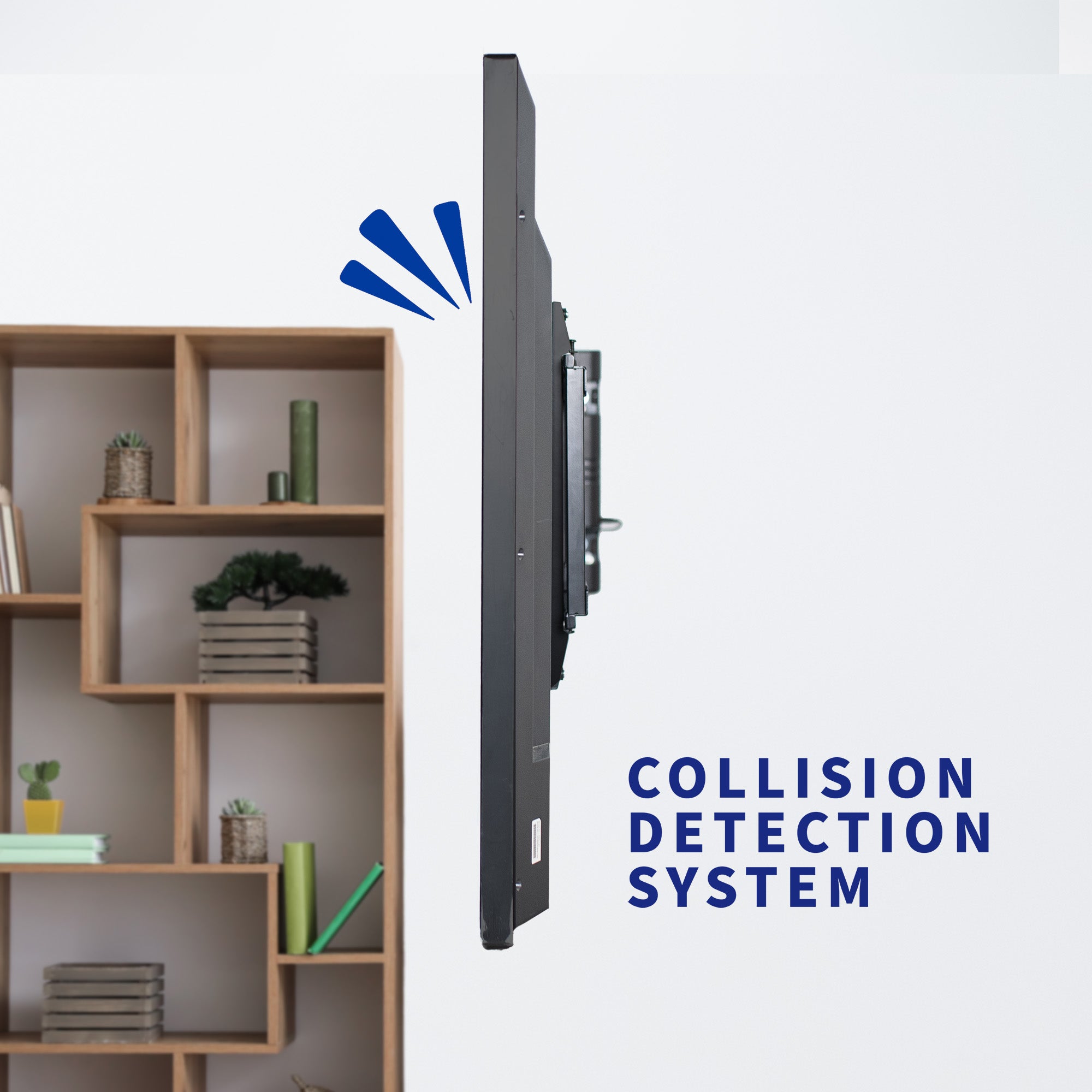 Heavy Duty Full Motion TV Wall Mount Bracket for 32-75 Inch Flat Screen TVs - Adjustable Tilt Swivel Articulating Arm for Living Room, Bedroom, or Office