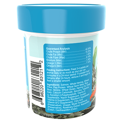 Omega One Shrimp & Lobster Pellets - Premium Aquatic Food for Crustaceans | Perfect for Freshwater & Saltwater Tanks, Aquariums, and Reef Systems
