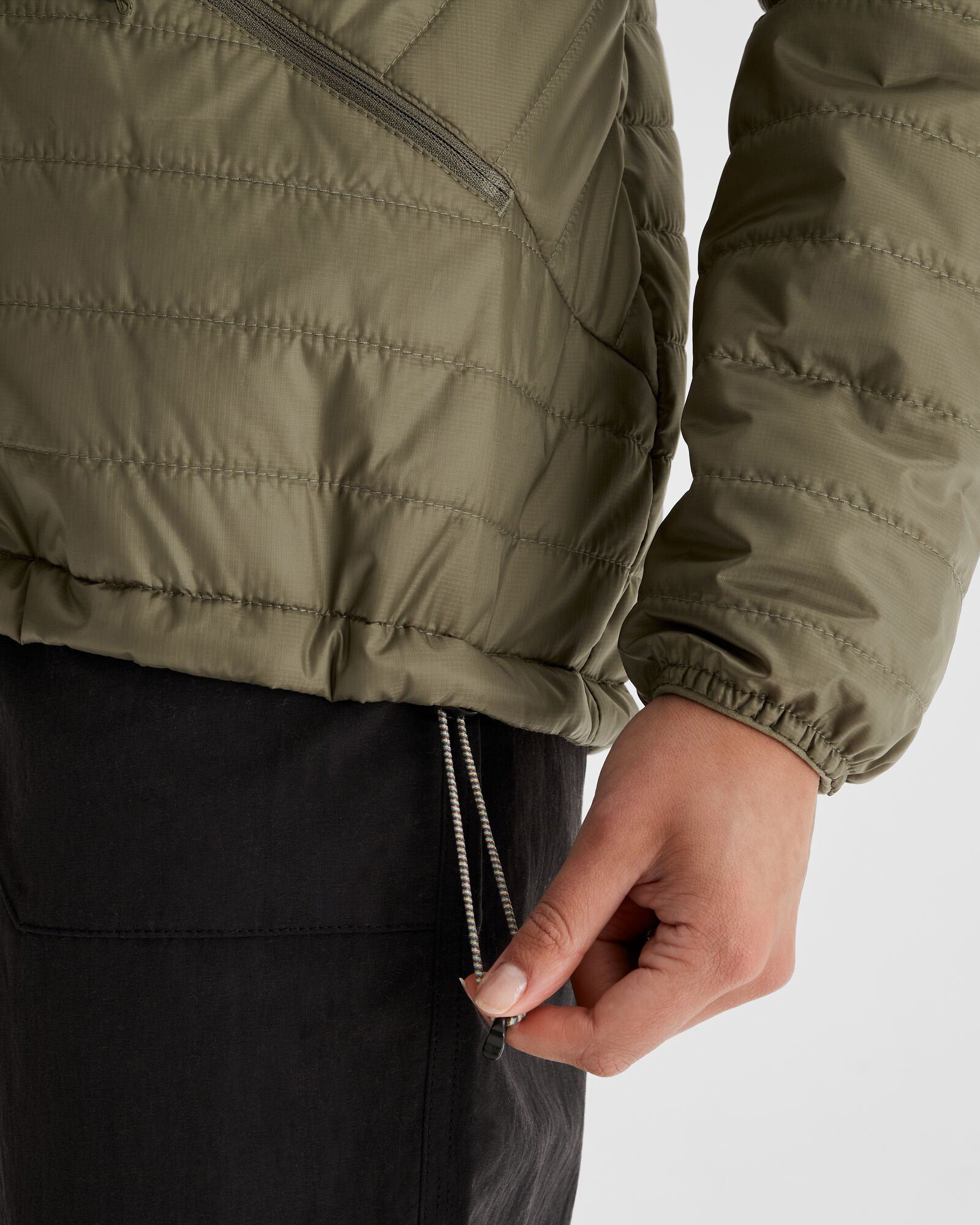 Women's Heli R Insulated Hooded Jacket - Waterproof Winter Coat for Hiking & Outdoor Activities - Beech Color