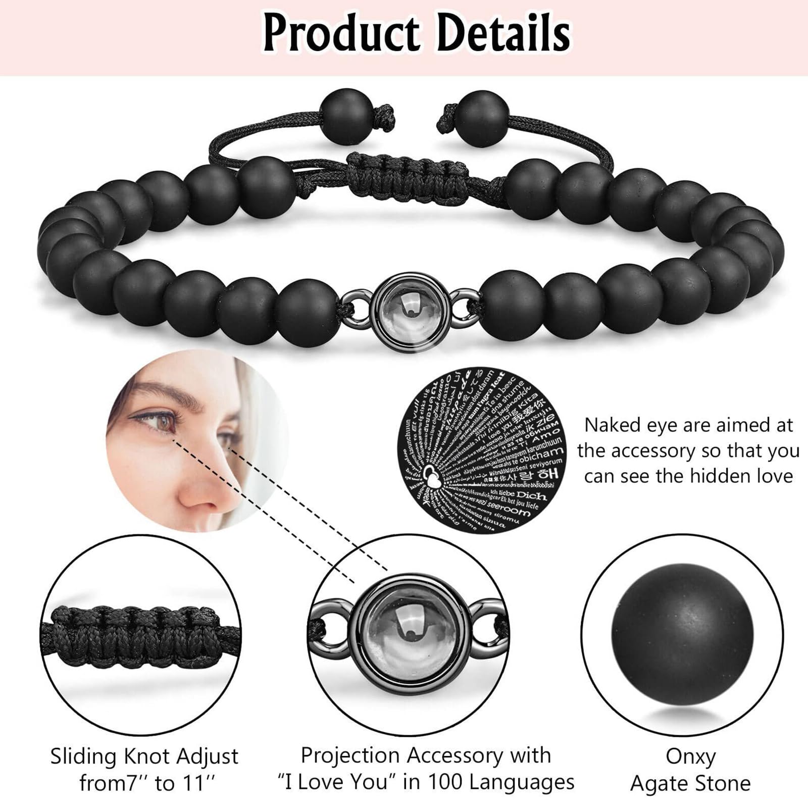 Harry and Henry Matching Couple Bracelets - Beaded String Bracelets for Valentines Day Gifts, Anniversary & Romantic Couple Jewelry (Perfect for Date Nights, Weddings & Relationship Milestones)