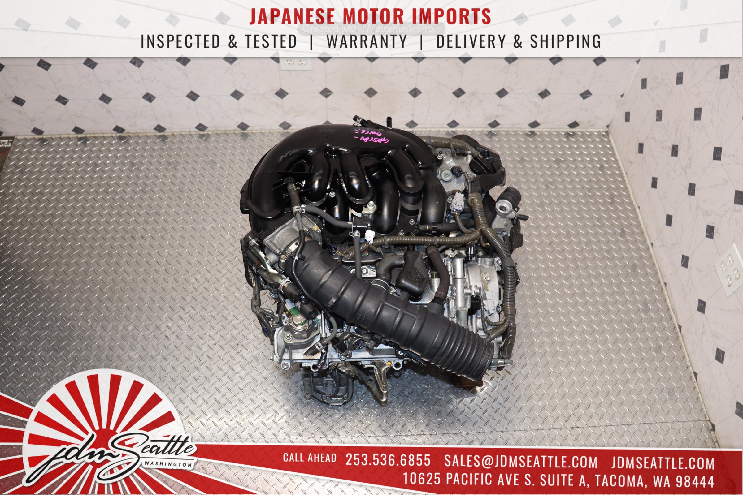 2007-2011 Lexus GS350 2GR-FSE 3.5L V6 Engine + ECU - JDM RWD Motor Replacement for Lexus GS350, IS350, Toyota Avalon - Perfect for Engine Swap & Performance Upgrades