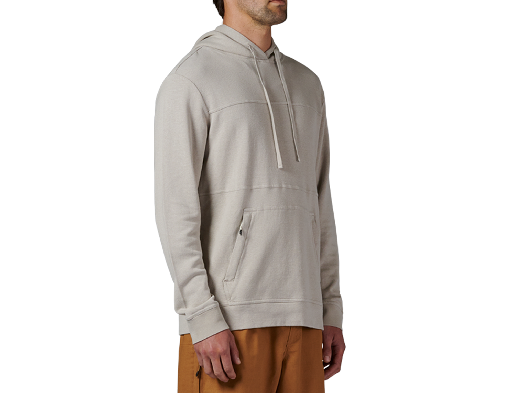 Sunset Hemp Hoodie for Men | Eco-Friendly Organic Cotton Pullover | Casual Streetwear & Outdoor Activities