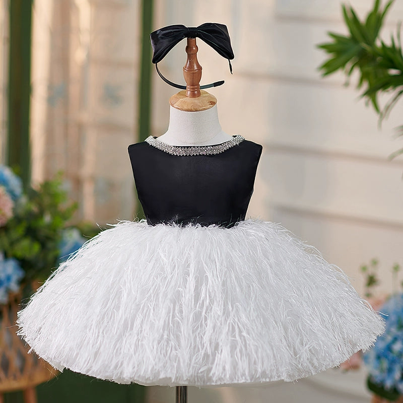 Adorable Puffy Sleeve First Communion Dress for Toddler Girls - Princess Pageant Gown for Special Occasions & Photo Shoots