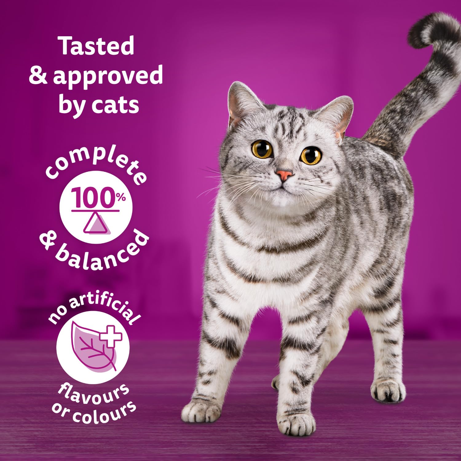 WHISKAS Adult Dry Cat Food - Tuna Flavor, 20.1 lb Bag for Healthy Adult Cats | High Protein Cat Kibble for Indoor & Outdoor Cats | Perfect for Daily Feeding & Weight Maintenance