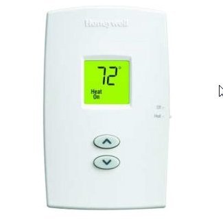 Non-Programmable Digital Thermostat for Single Stage Heating (35-90°F) - Perfect for Home, Office & RV Temperature Control