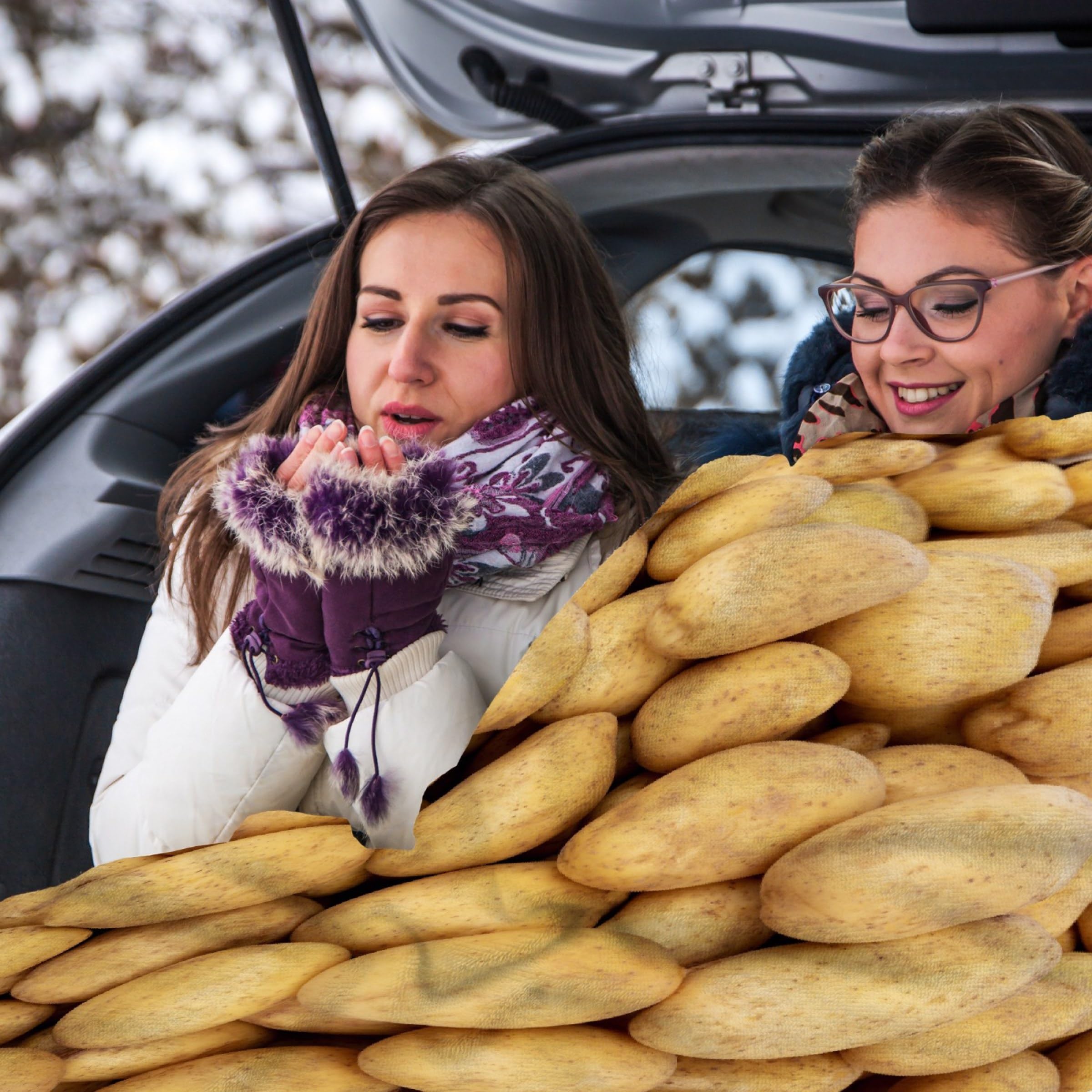Funny Potato Blanket - 80