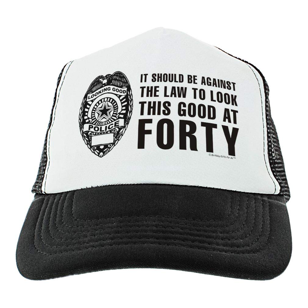 40th Birthday Gift for Women & Men - Funny Age 40 Trucker Hat - Perfect for 40th Birthday Party, Gag Gift, or Turning 40 Celebration - Great for Outdoor Events & Casual Wear
