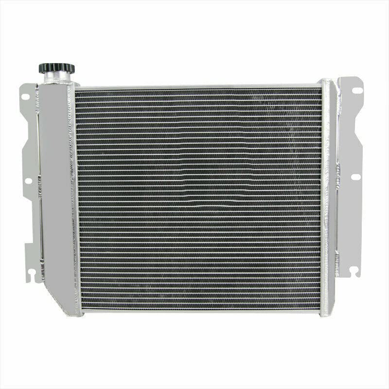 Aluminum Radiator for Jeep Wrangler TJ 1987-2006 - 2.4L 2.5L 4.0L L4 L6 Gas Engine - 4 Row Cooling System with 14