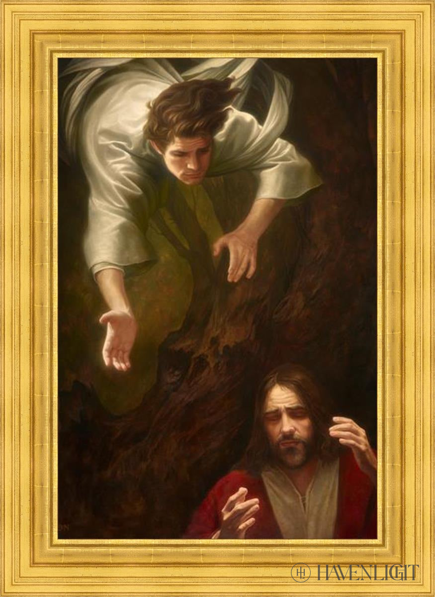Gethsemane by Howard Lyon - Premium Religious Art Print for Home & Church Decor - Perfect for Worship Spaces, Prayer Rooms & Sacred Wall Art