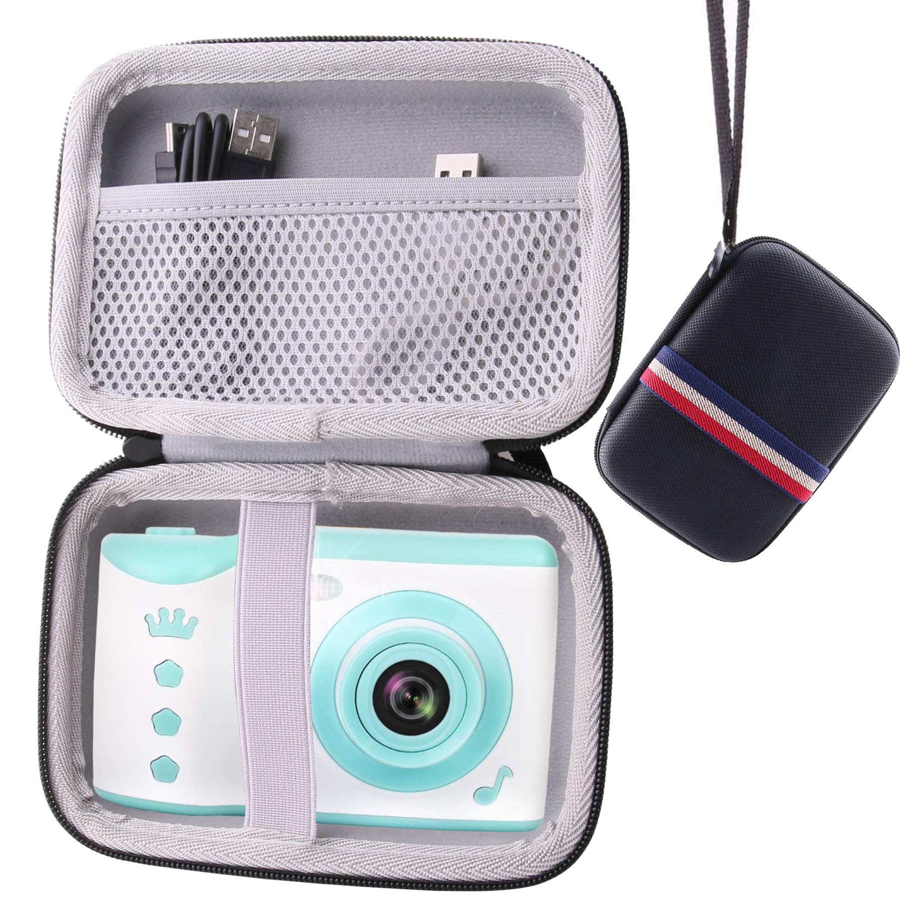 **Hard EVA Protective Camera Case for Kids - Compatible with Coolwill, KIDWILL & More - Durable Shockproof Travel Storage (Black) - Perfect for Travel, School & Outdoor Adventures**