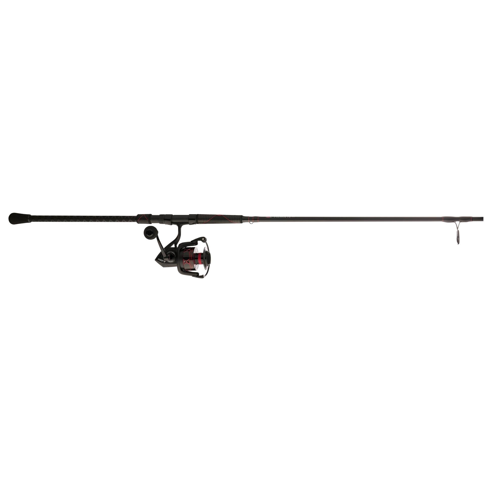 Fierce® IV LE Spinning Rod and Reel Combo - Lightweight Fishing Gear for Freshwater & Saltwater - Perfect for Bass, Trout, and Walleye Fishing