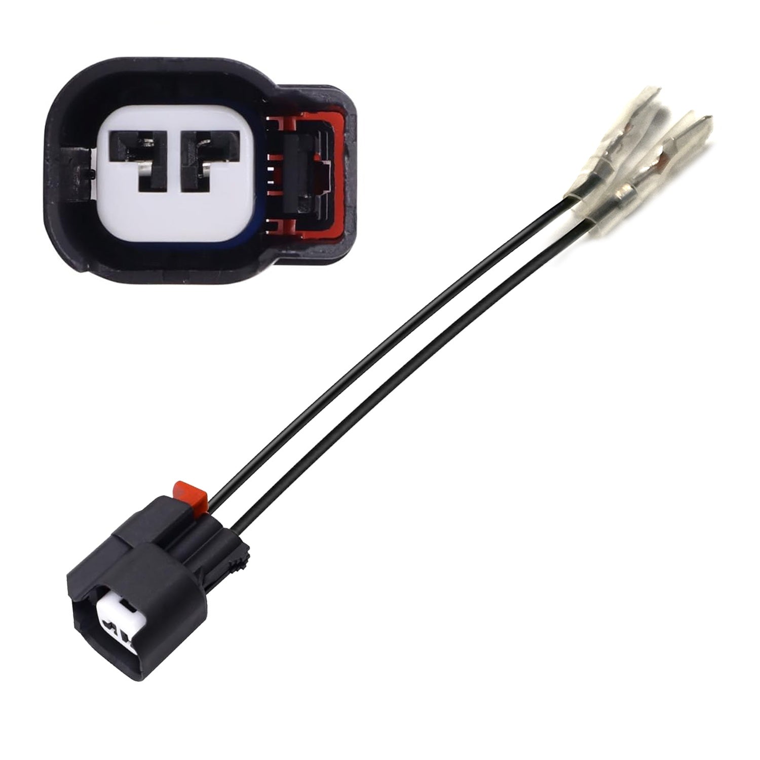 1pc 2 Way ABS Wheel Speed Sensor Connector with 6 Wiring Pigtail - Compatible with GM, Dodge, Ford Vehicles - Perfect for ABS System Repair & Maintenance