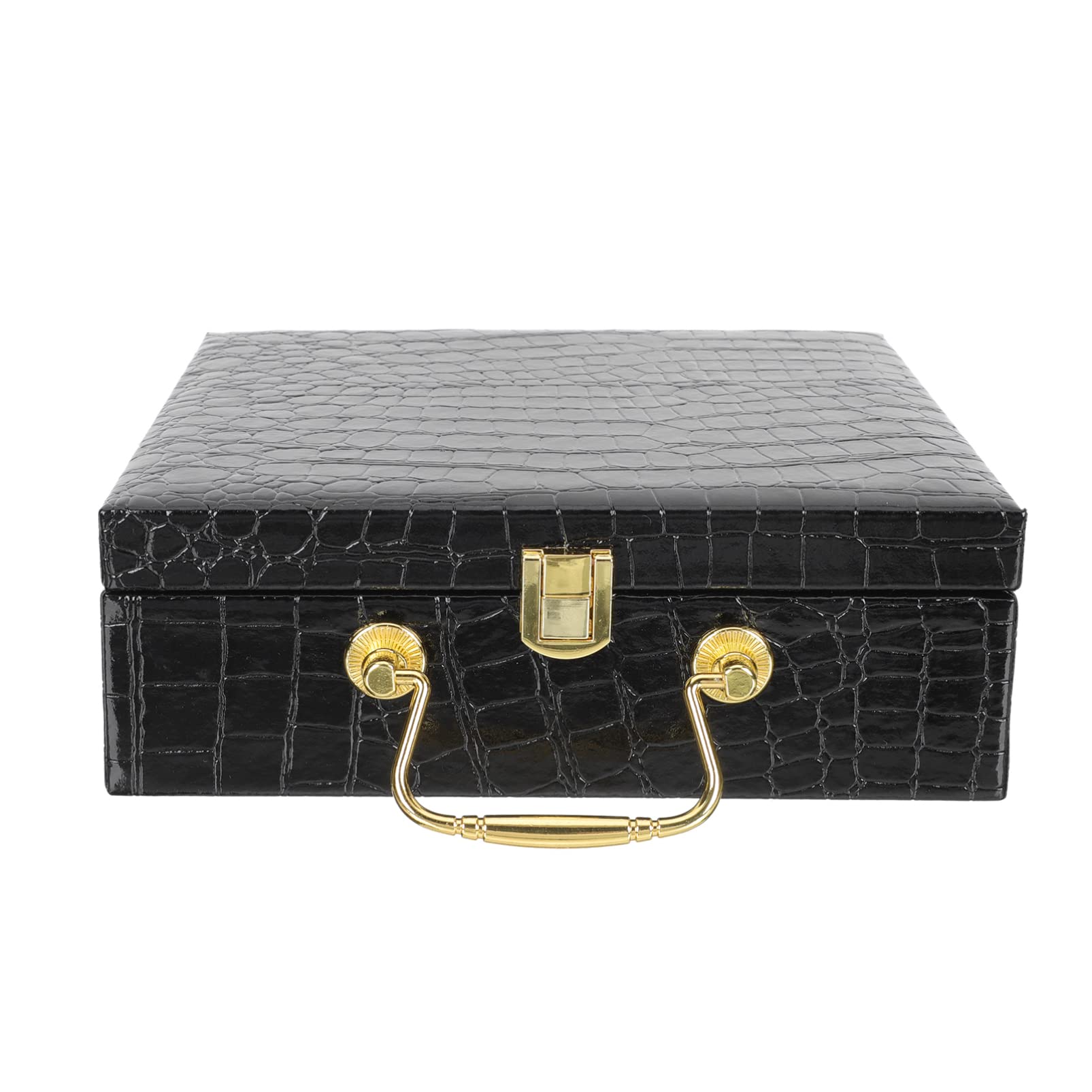 Premium Wooden Cigar Humidor Box with Flip-Top Lid - Handcrafted Storage Case for Cigars, Jewelry & Collectibles - Perfect for Gifting, Home Decor & Special Occasions