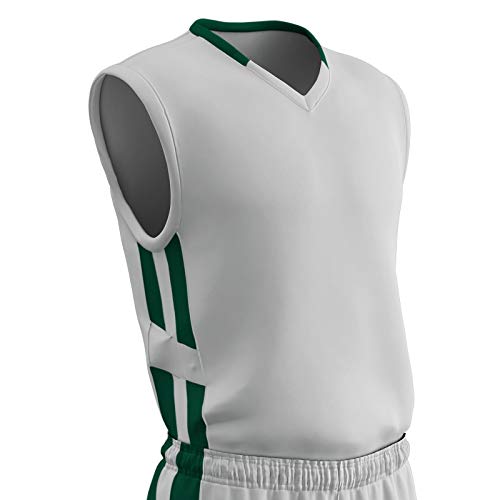White, Forest Green,