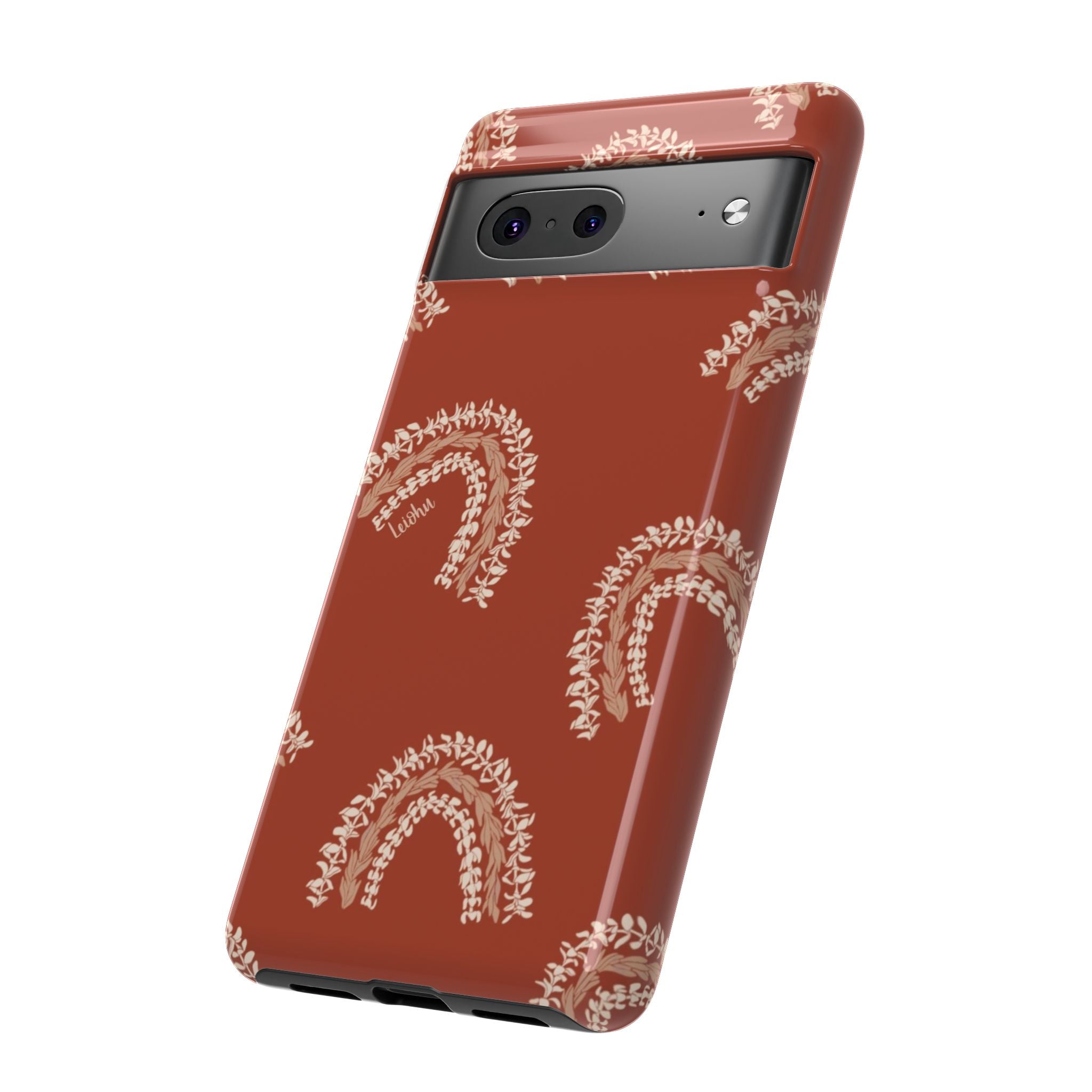 Authentic Hawaiian Ānuenue Lei - Colorful Flower Necklace for Google Pixel Phone Accessories - Perfect for Luau Parties, Graduations, and Hawaiian-Themed Events