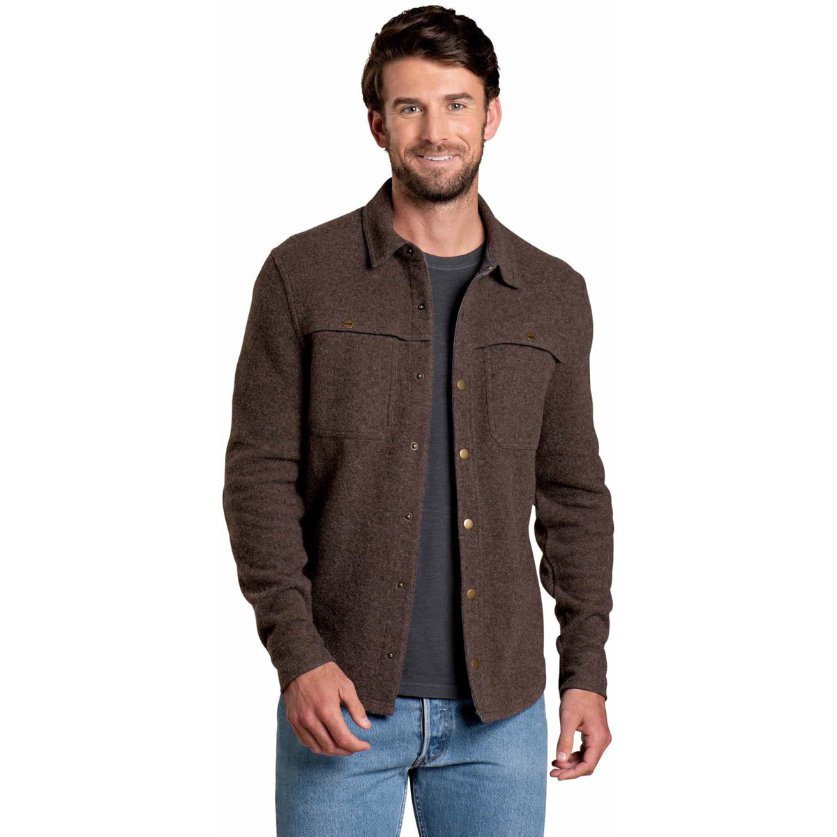 Men's Kennicott Shirt Jacket - Lightweight Flannel Shirt Jacket for Men, Casual Outdoor Wear, Perfect for Hiking, Camping & Fall Layering