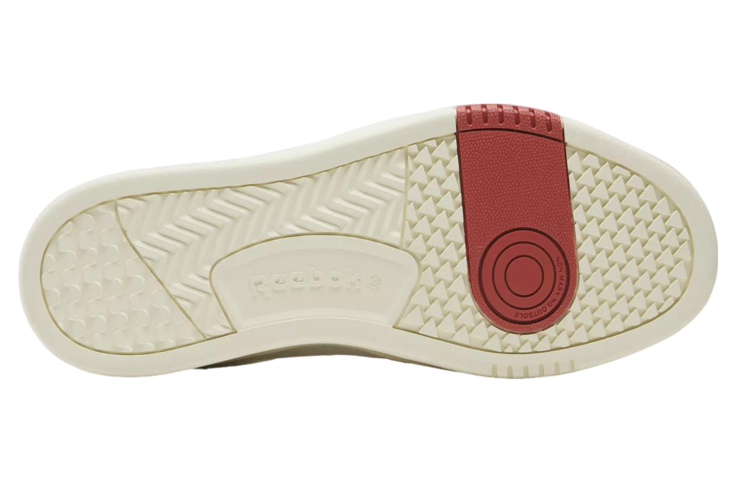 Reebok Men's Court Sneakers - Chalk/Red - Lightweight Comfortable Athletic Shoes for Running, Gym & Casual Wear