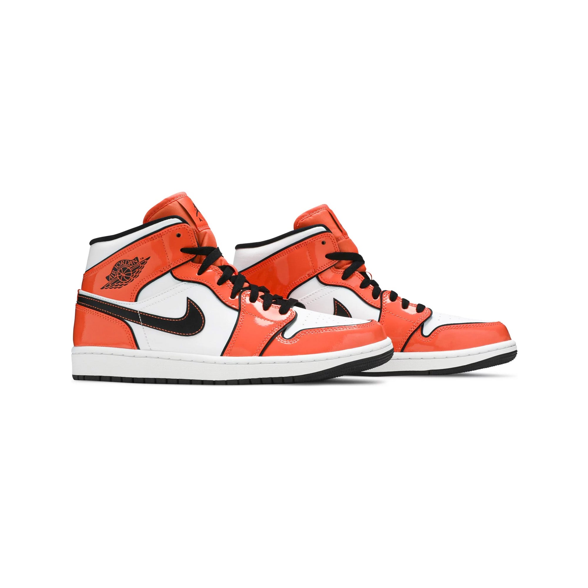 Air Jordan 1 Mid SE 'Turf Orange' Basketball Shoes for Men (2021) - Comfortable Sneakers for Casual Wear, Street Fashion & Court Performance