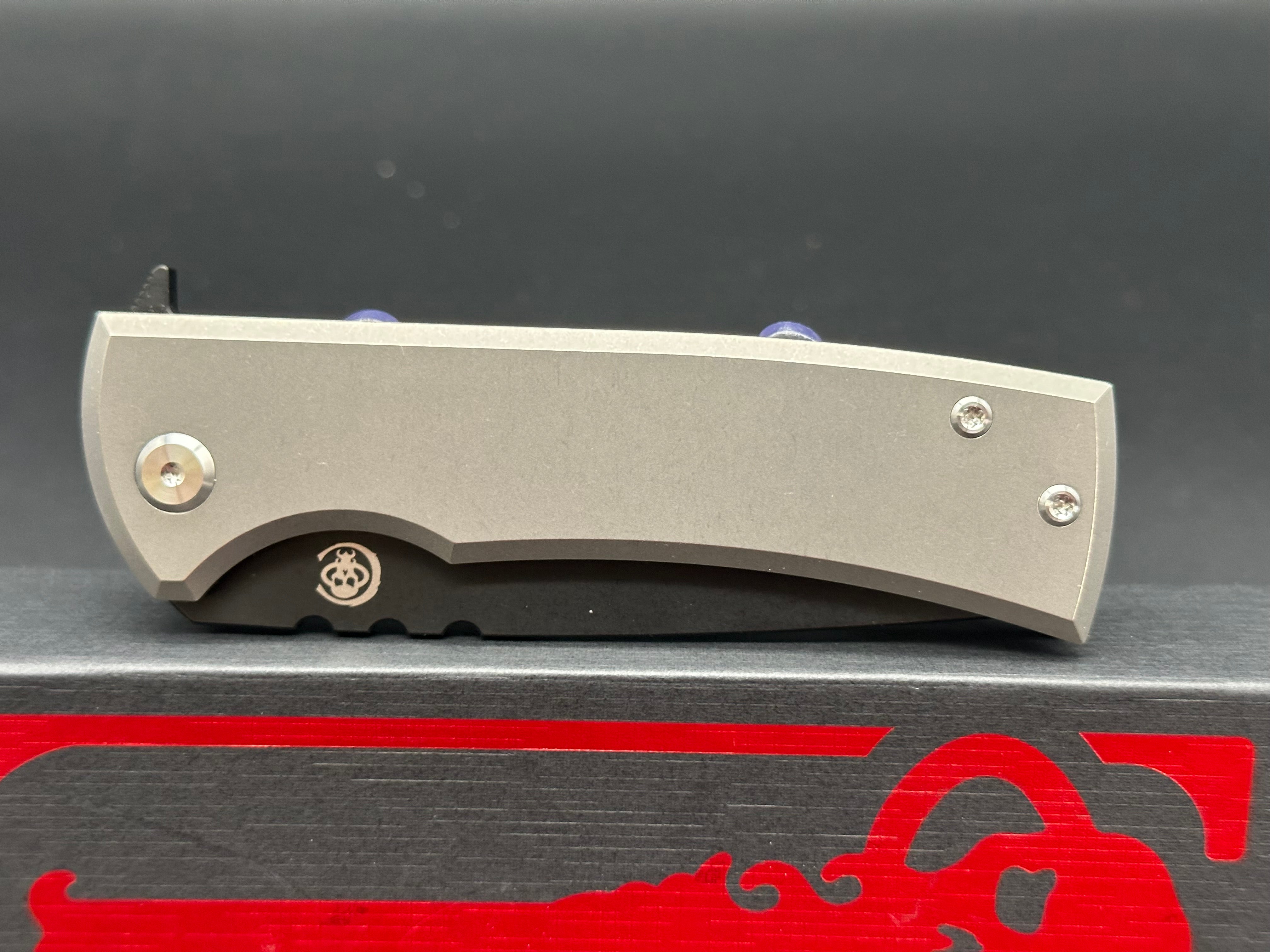 Chaves Redencion 229 Kickstart Tanto Chisel Grind Folding Knife - Premium EDC Pocket Knife for Outdoor, Camping & Everyday Carry