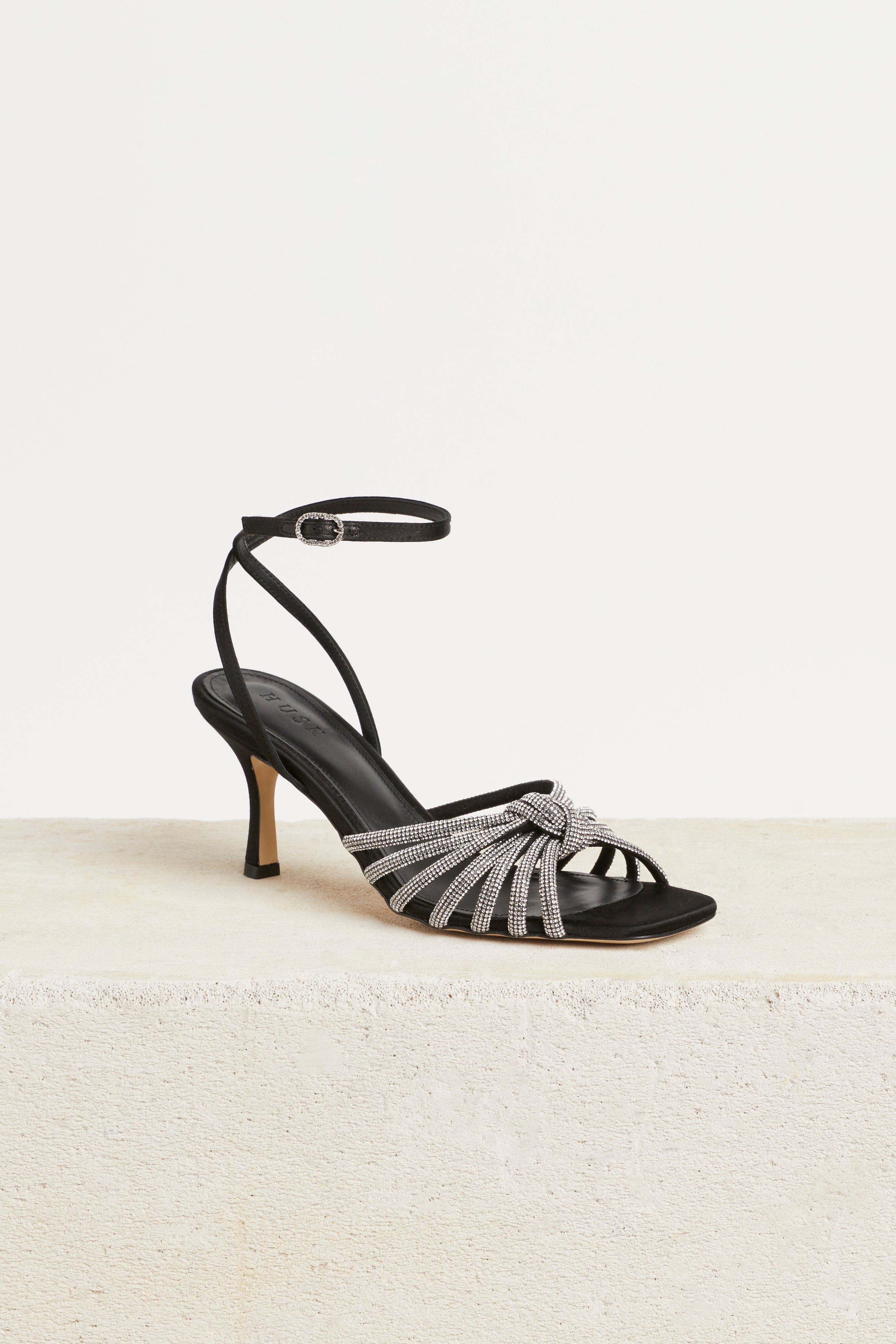 Husk GISELLE SANDAL Women's Black Leather Slide Sandals - Comfortable Casual Summer Shoes for Beach, Vacation & Everyday Wear