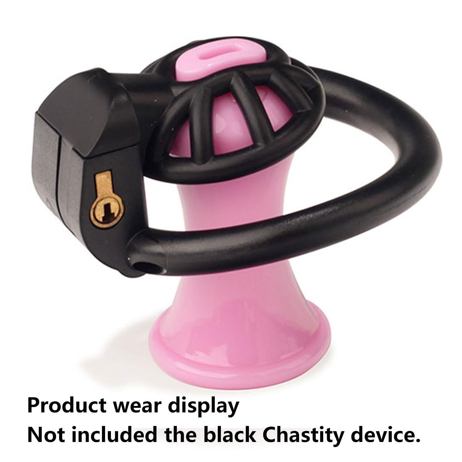Premium Male Chastity Cage Device - BDSM Sex Toy for Men with 2 Size Options (Long/Short) | Comfortable Pink Chastity Lock for Couples Play & Long-Term Wear | Perfect for BDSM Lovers & Adult Roleplay Scenes
