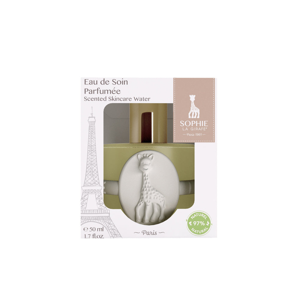Sophie La Girafe Baby Care Water 50ml - Gentle & Hypoallergenic Baby Skin Care for Newborns & Infants - Perfect for Bath Time, Diaper Changes & Daily Moisturizing