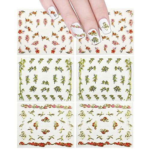 Cherry Blossoms (3 Designs/6 Sheets)