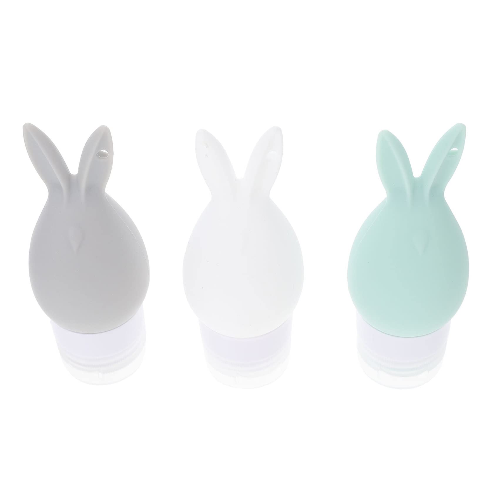 **Healeved Silicone Travel Bottles Set of 3 - Leak-Proof Cosmetic Containers for Lotion, Shampoo & Toiletries | Perfect for Air Travel, Gym & Vacation Essentials (BPA-Free, TSA Approved)**