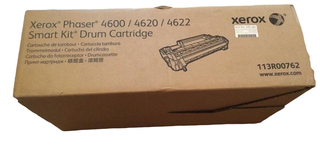 Xerox 113R00762 Drum Replacement & Universal Smooth Paper Clips Value Kit (XER113R00762, UNV72220) - Compatible with Xerox Printers for Office & Home Use