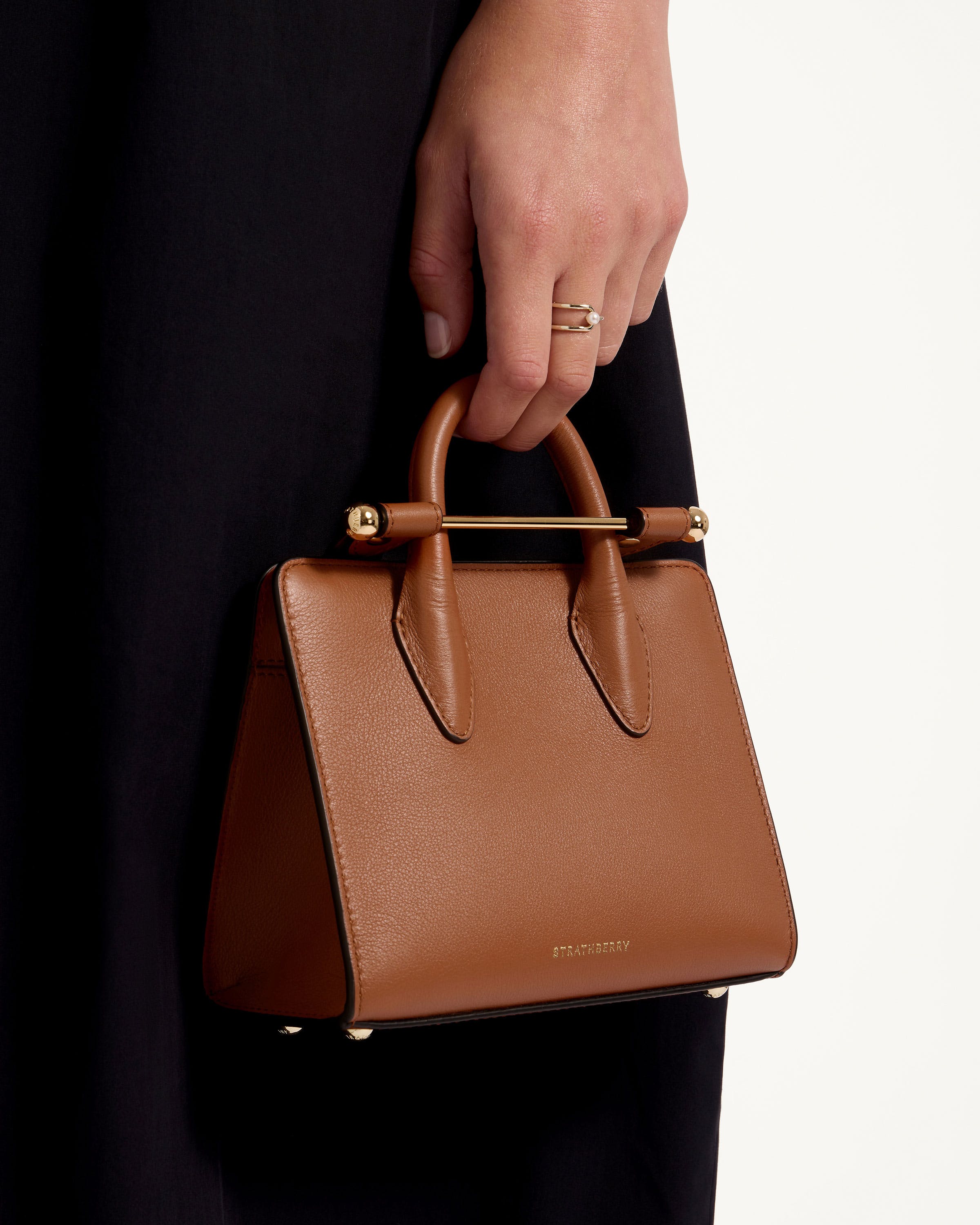 Nano Tote Bag in Chestnut Brown - Stylish & Compact Crossbody Purse for Women | Perfect for Work, Travel & Everyday Use
