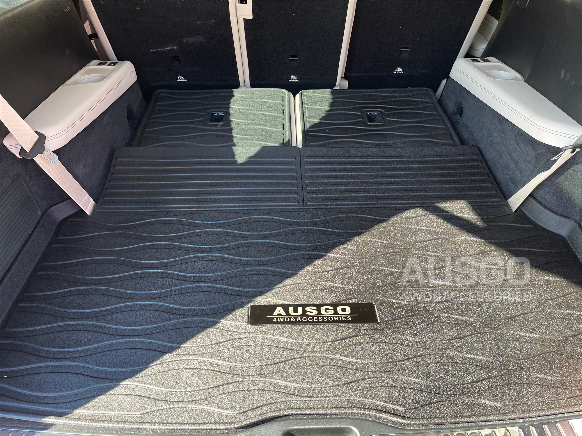 Mercedes Benz GLS Class X167 (2019-2023) Boot Liner - Premium Trunk Cargo Mat Protector - Perfect for Road Trips, Camping & Grocery Hauling