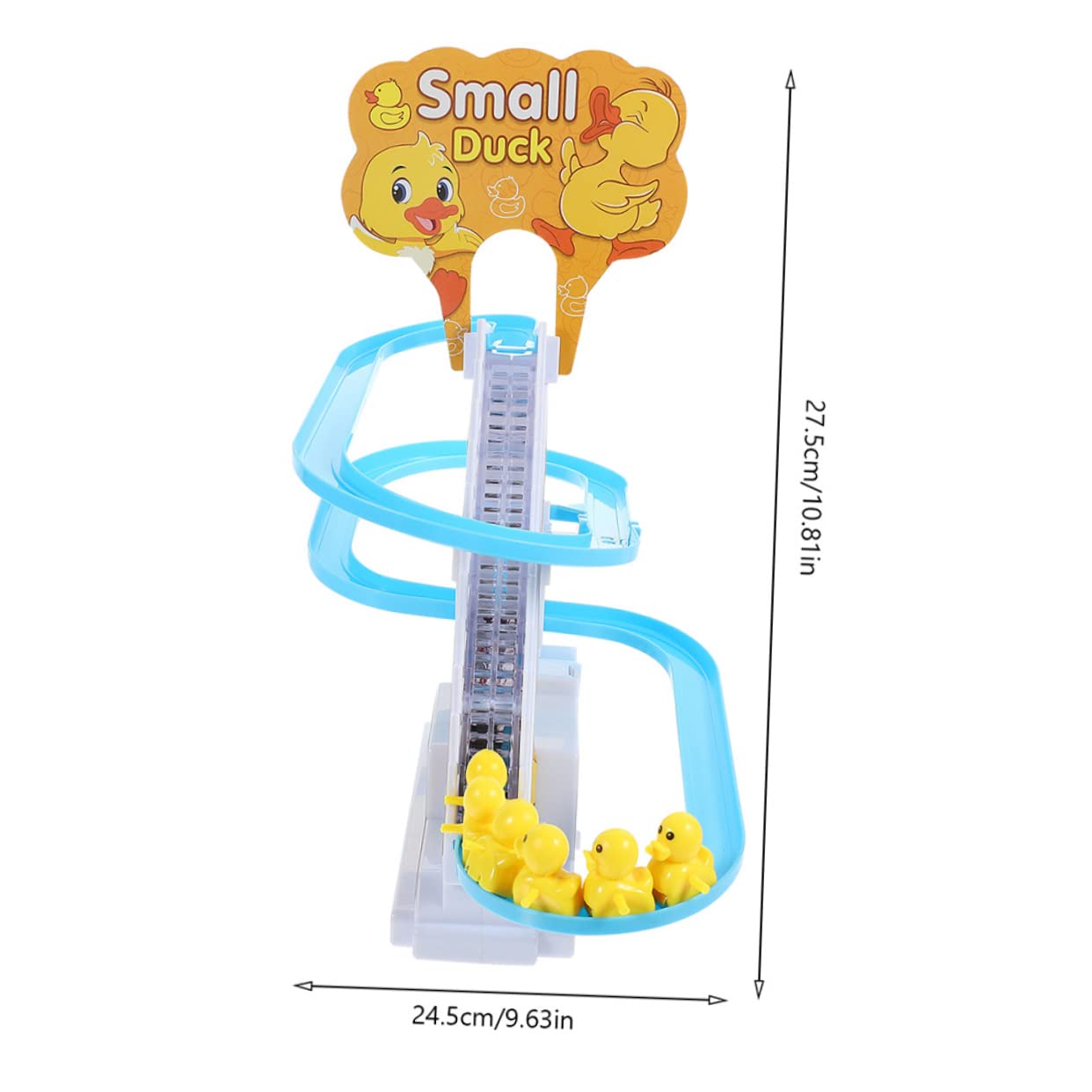 FAVOMOTO 4-Pack Stair Climbing Toy Cars with Tracks - Fun Bath & Slide Toys for Toddlers - Perfect for Bathtime Play, Stair Adventures & Early Learning Development