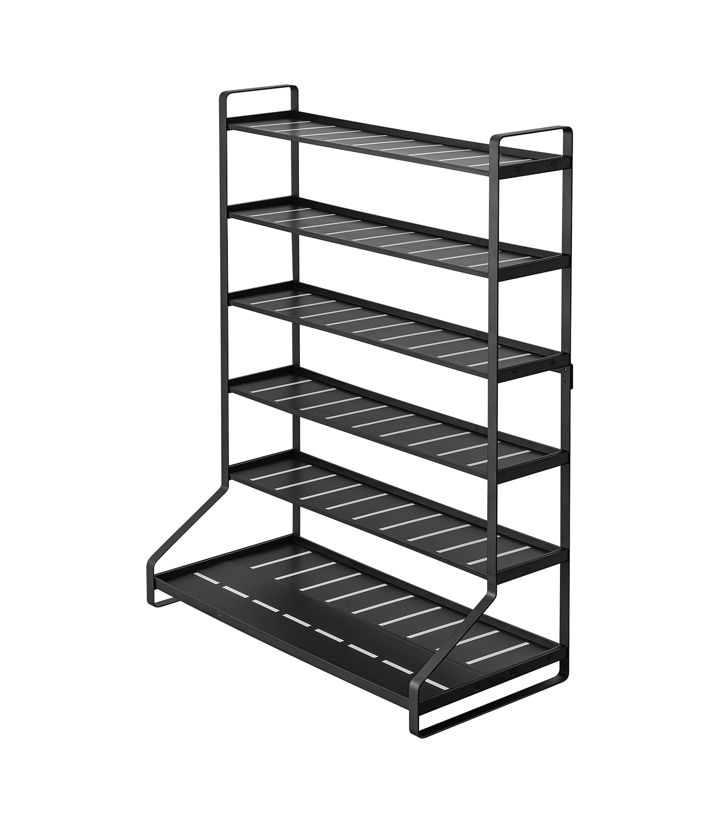 Yamazaki Home Tower Train Storage Display for Hot Wheels & Model Cars | Durable Steel Toy Organizer for Kids | Perfect for Playrooms, Playrooms & Collectors' Displays