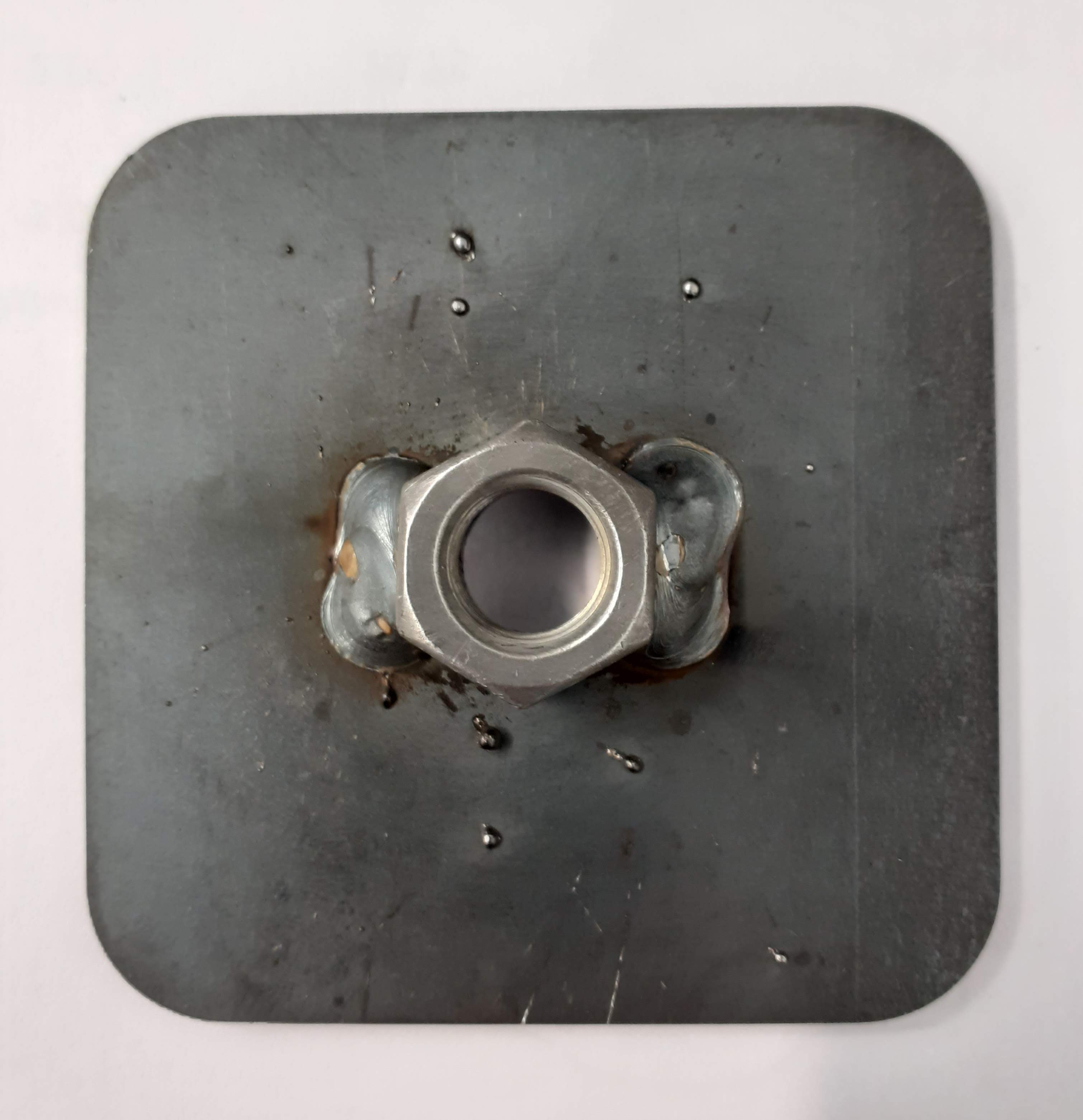 FIA Approved 65mm Seat Belt Counter Plate & Belt Anchor Plate - GE50BS - High-Performance Racing Safety Gear for Track & Off-Road Vehicles