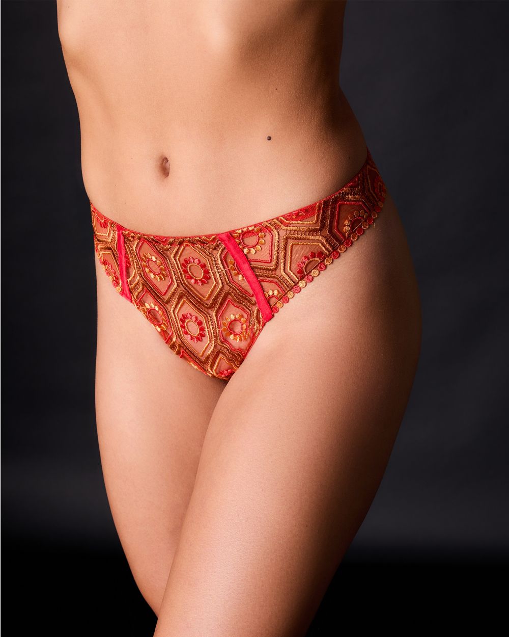 Aretha High Waist Thong - Seamless Underwear for Women | Comfortable Everyday Wear | Perfect for Yoga, Workout & Lounge