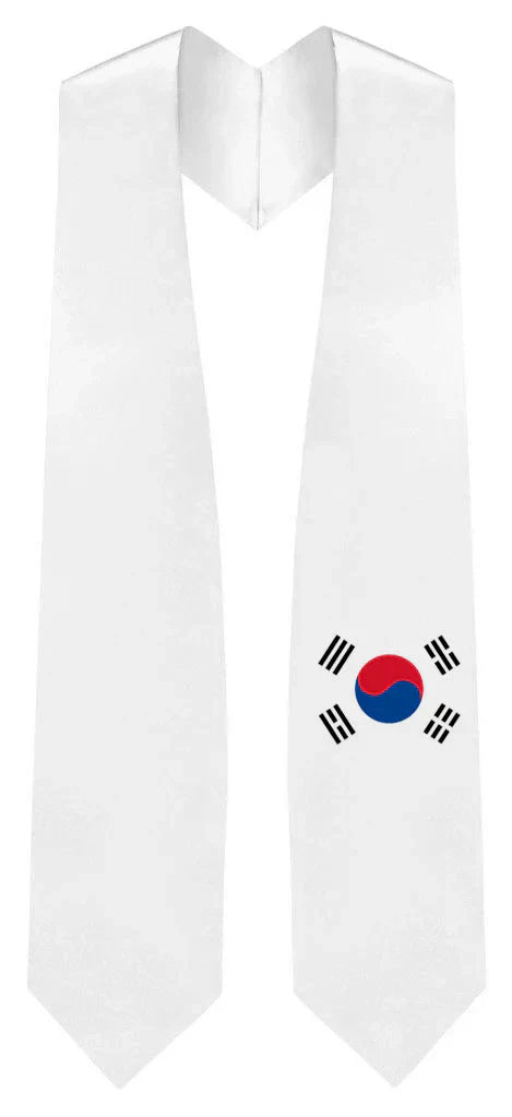 International Flag Graduation Stole - Multicolor Sash for Graduation Ceremony - Perfect for High School & College Commencement