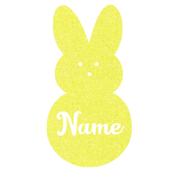 Neon Yellow Glitter