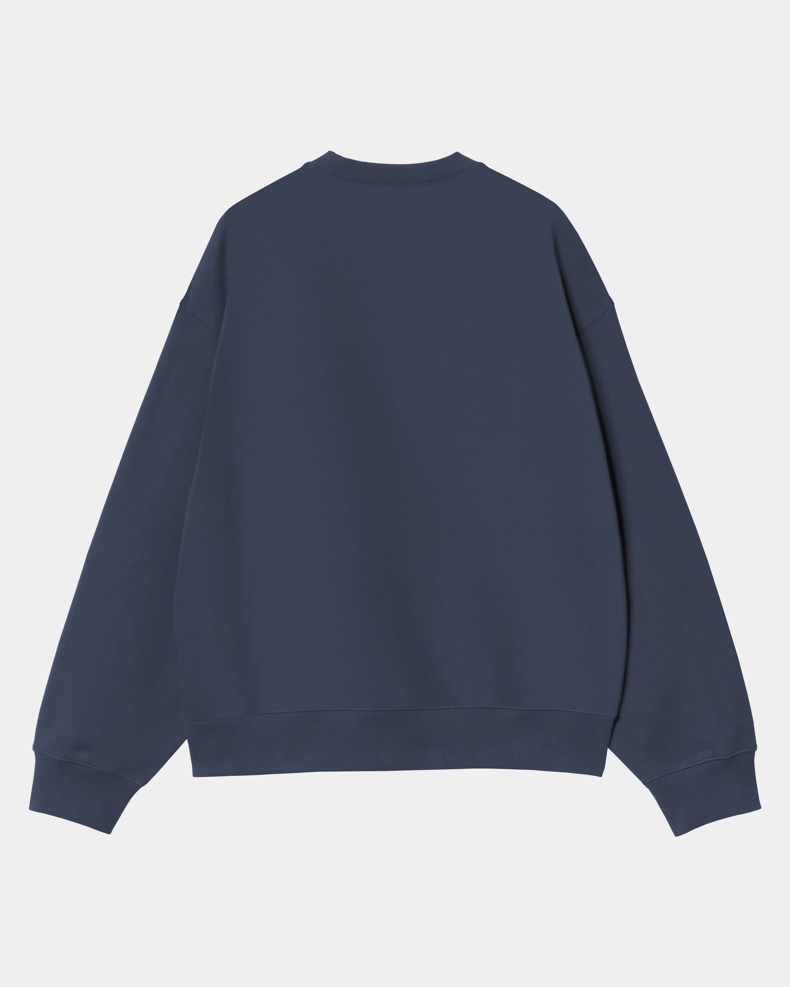 Label Script Sweatshirt for Women | Soft Blue Pullover Hoodie | Casual Streetwear, Loungewear & Everyday Comfort
