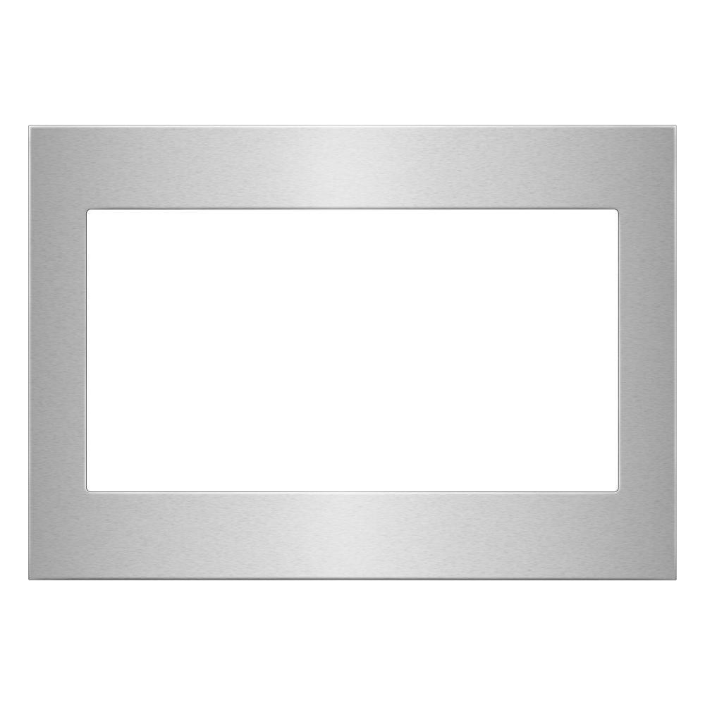 Amana MTK1527PZ 27-Inch Stainless Steel Trim Kit for 1.5 Cu Ft Countertop Microwave with Convection Cooking - Perfect for Kitchen Remodeling & Built-In Microwave Installation